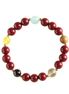 【杭州灵隐官方】紫金砂手串