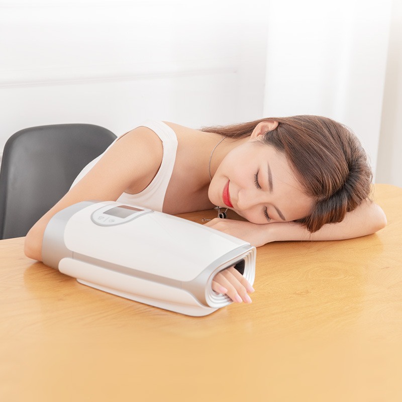 S1厂家现货手部按摩器加热手按摩仪手指充电减压手掌仪美款电动