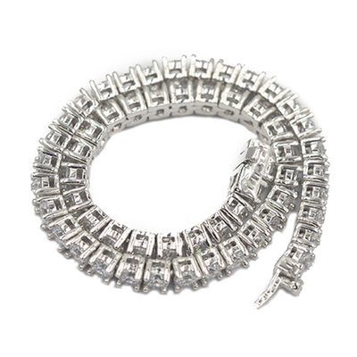 wbj定制珠宝3mm网球925银银手链