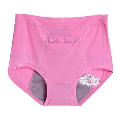 高腰月经期生理防漏裤胖mm大姨妈