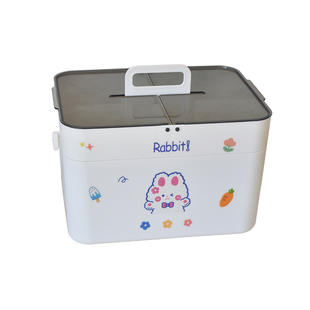 可爱大容量医药箱~家用家庭装大号药盒桌面手提药品分隔收纳箱子