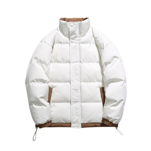 NASA STUSY美式2025冬季新款加厚保暖棉衣男款棉袄羽绒棉服外套