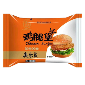 劲脆/奥尔良鸡腿堡微波加热即食