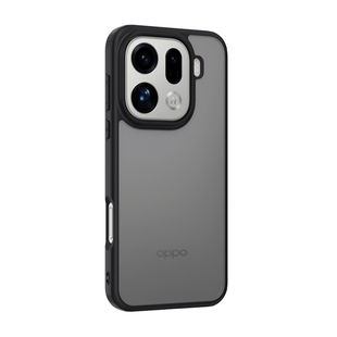 蓝猩适用OPPOfindx9手机壳X9pro护甲防摔保护套x9半磨砂黑透明新款pro全包防摔抗指纹oppo创意简约个性后外壳