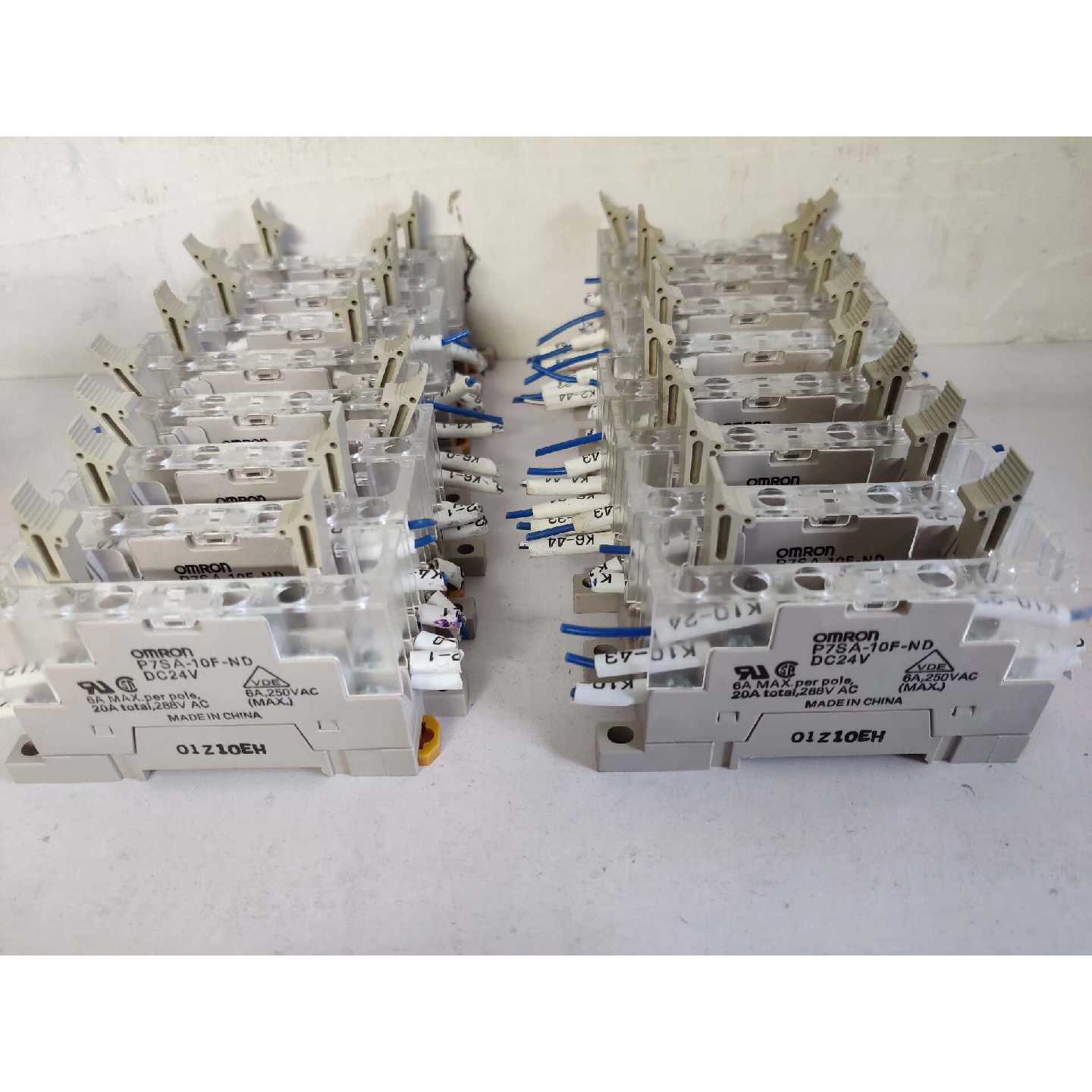 议价欧姆龙继电器底座P7SA10FNDDC24V实物拍可维修
