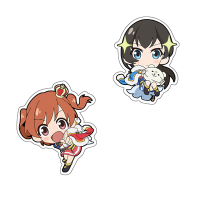 少女歌剧人物防水小贴纸