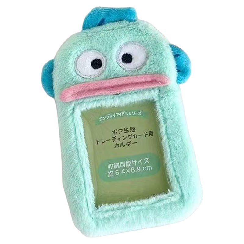 可爱小丑鱼毛绒卡套学生