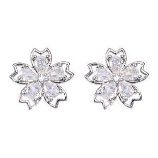 适用华为freeclip2耳夹式耳机钻扣配饰樱花可旋转夹扣装饰耳饰