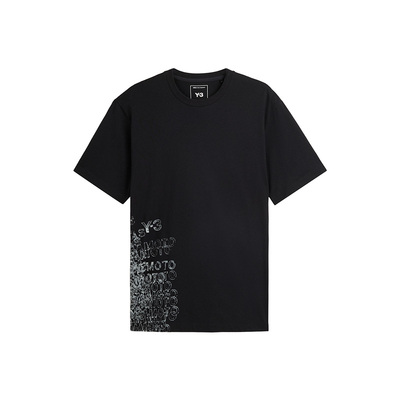 Y-3山本耀司印花短袖T恤男女款