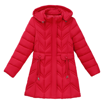 2025新款中长款修身显瘦棉衣