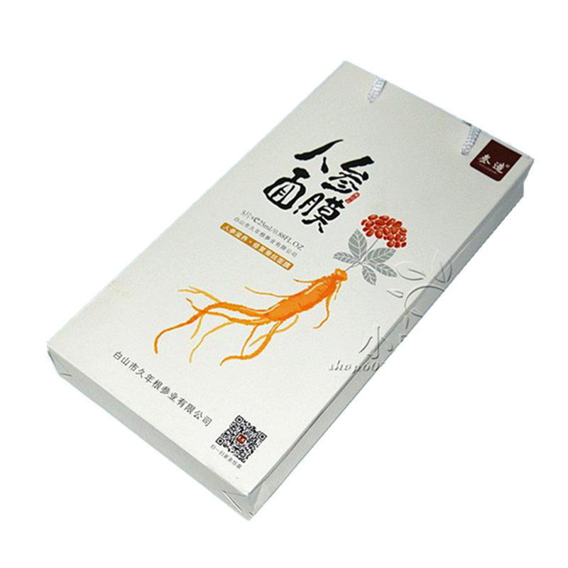 长白山参造人参蜂蜜精油蚕丝免洗补水保湿睡眠人参精华面膜