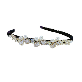 轻奢公主风皇冠发箍女童高档演出头饰儿童生日发饰女宝亮闪闪头箍