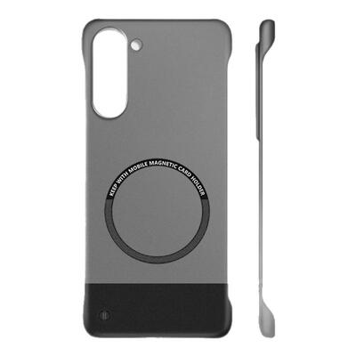 适用三星s24手机壳s24ultra全透明磁吸s24+无边框Galaxy新款s23超薄s22散热s21男女s20fe高级感s10硬壳s9plus