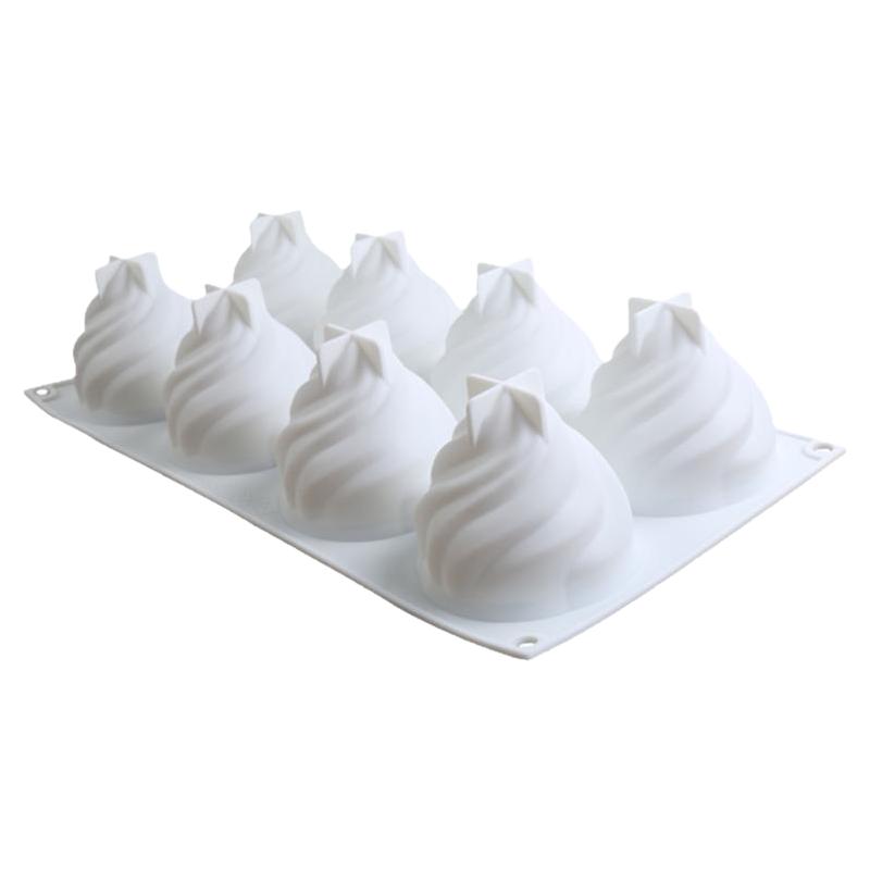 螺旋款冰淇淋慕斯模具食品级
