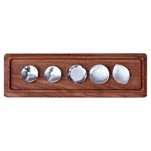 隔火熏纯银银叶架隔碳空熏香薰香具香道用品用具入门工具沉香粉香