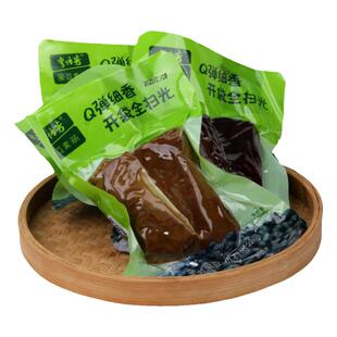 李传芳黑豆素肠纯素食品净素无五辛开袋即食黑豆制品素食豆腐食材