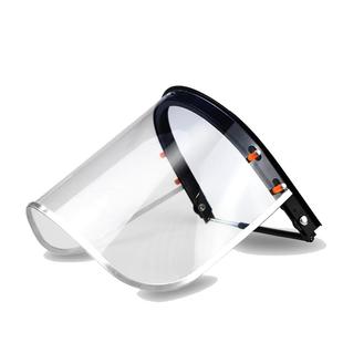 安全帽高透明防护面罩耐高温工作防冲击打磨电焊防护罩隔热防飞溅