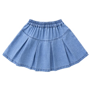 嘟嘟家女童裙子夏季半身裙女孩轻薄款夏装儿童百褶裙宝宝童装衣服