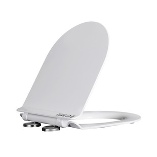 脉醛瓷质马桶盖板通用家用加厚超薄坐便器盖静音缓降抗菌坐便厕板