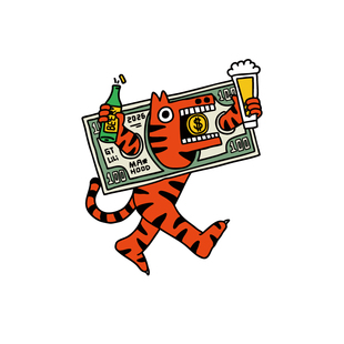 失重深林2026马年原创IP马唬周边系列创意手绘对联赚钱文创冰箱贴