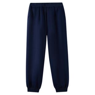 【加绒加厚】eland kids衣恋童装男女童裤子25年冬休闲卫裤束脚裤