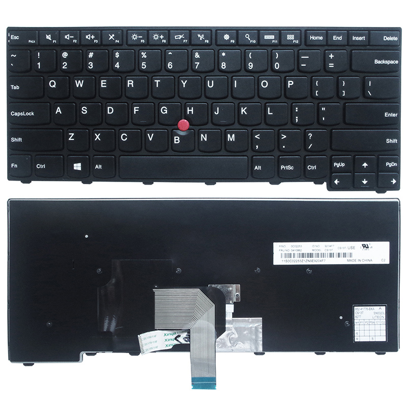 适用 联想T440/S T440P E431 T431S E440 L440 L470 T460键盘T450