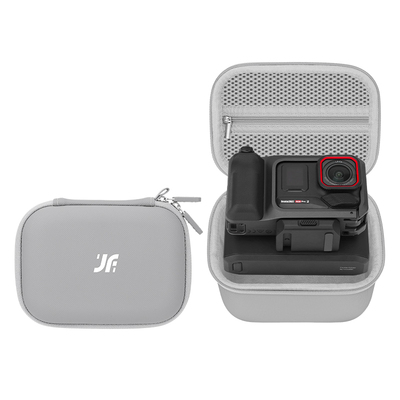 XFJI适用于影石AcePro2玩拍套装收纳包专业街拍手柄影像大师打印机运动相机保护盒便携配件箱防水街拍手柄包