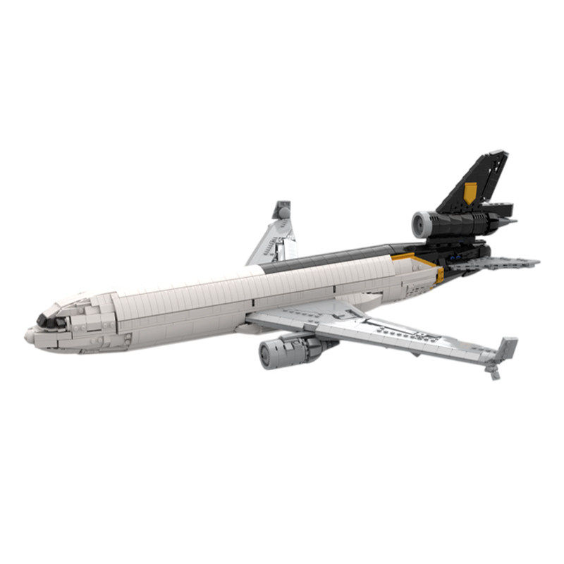 汉莎MD-11客机MOC拼插模型