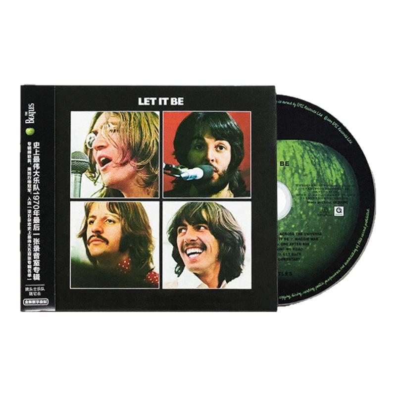 官方正版 The Beatles披头士乐队专辑 Let It Be随它去CD摇滚唱片