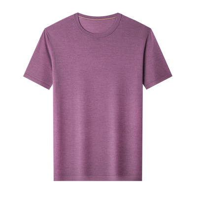 高支精纺纯羊毛衫贴身轻柔软薄