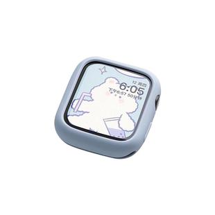 适用applewatch11保护壳苹果S11手表iwatch10保护套S10硅胶S9表壳S8代s7表带SE表套s6女7软壳边框智能新款