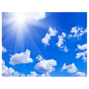 亚克力板3d立体蓝天白云艺术玻璃吊顶装饰过道玄关电梯透光吊顶灯