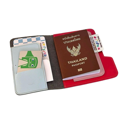 护照登机牌收纳包旅行随身证件机票护照夹钱包一体多功能卡包出国