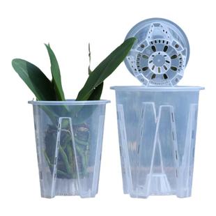 牧狼人透明青山控根盆兰花水苔蝴蝶兰专用花盆塑料透气镂空大号盆