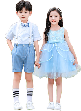 六一儿童演出服女童蓬蓬裙