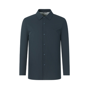 SHANSHAN杉杉官方翻领夹克男上衣2025秋季新款防风衣男士休闲外套