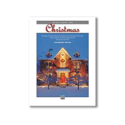 罗琳聚焦圣诞风格曲钢琴Alfred