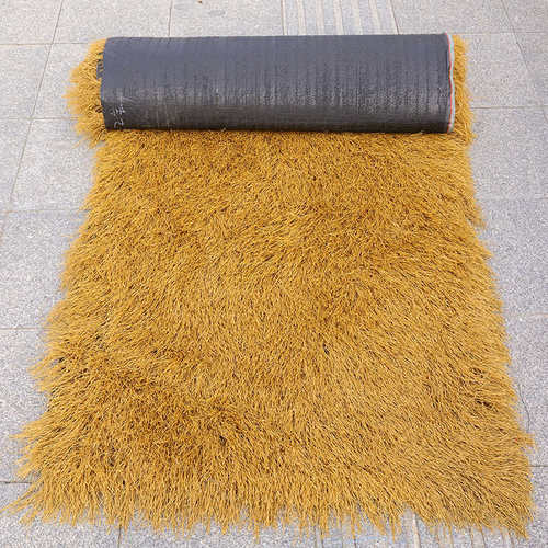 仿真茅草稻假茅草屋檐房顶防水凉亭户外假毛帘塑料人造装饰地毯式