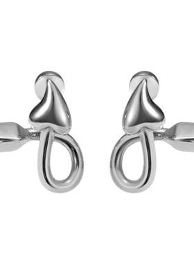 【李晟同款】BLACKHEAD/黑头心动狙击箭矢缠绕耳钉情侣夸个性