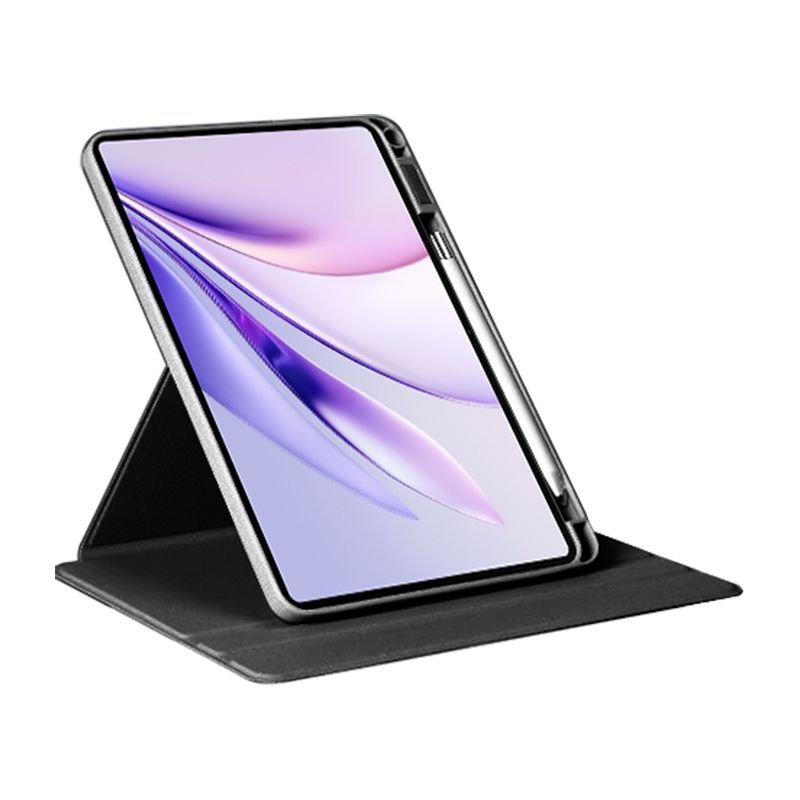 BOORCA适用于荣耀平板magicpad3保护套旋转honorMagicPad3/3Pro柔光版平板壳13.3寸带笔槽CGL-W00亚克力防弯