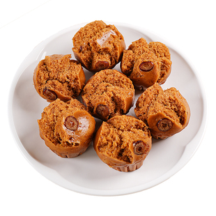 红枣糕开花馒头早餐面点餐饮商用冷冻半成品点心加热即食黑糖发糕