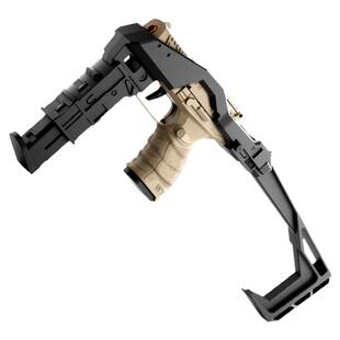 PPQ战术套件机械连发网红爆款玩具枪儿童抛壳反吹小男孩卡兵手枪