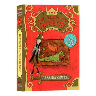 驯龙高手1 如何驯服你的龙 英文原版 How to Train Your Dragon 奇幻冒险小说 儿童文学Cressida Cowel 儿童青少年读物 蓝思值930L