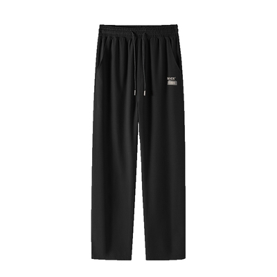 真维斯冰丝休闲裤男速干九分裤子