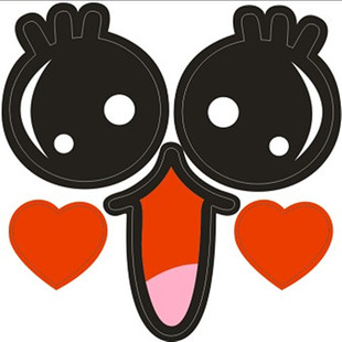 9.9元120张包邮新品卡通棉花糖贴纸小白兔老鼠狗狗标签眼睛嘴巴