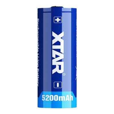 XTAR26650可充电锂电池5200mAh