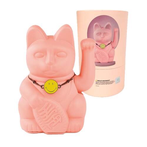 现货西班牙Diminuto Cielo LuckyCats招财猫自动摇手开业乔迁礼物