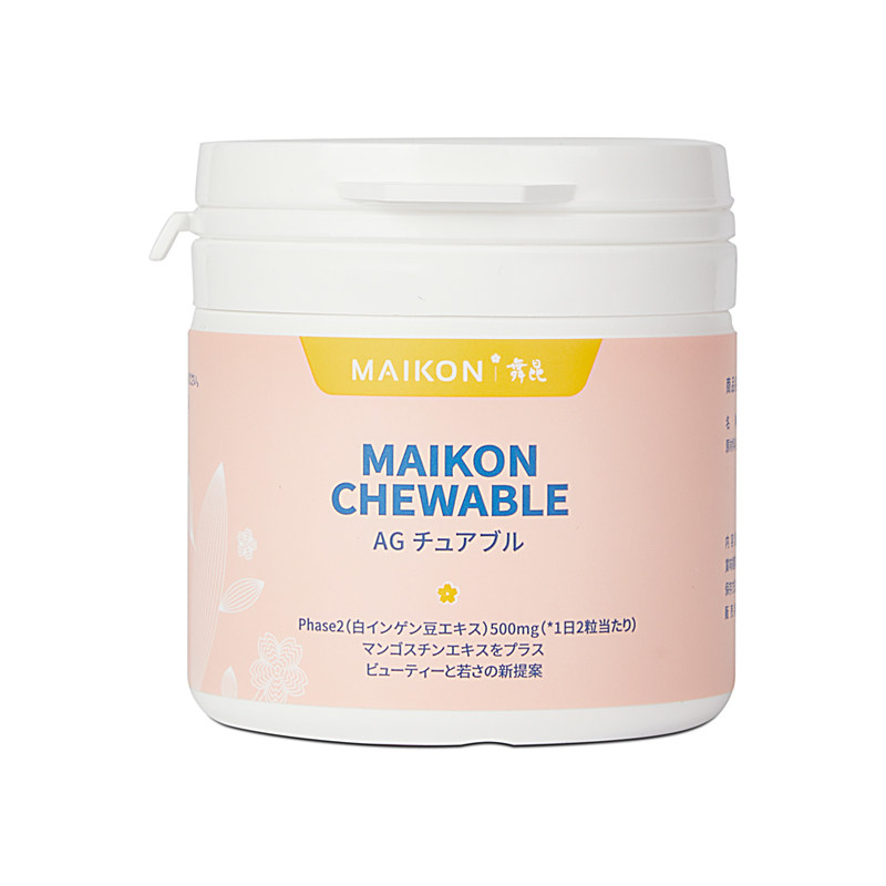 私域日本舞昆AG白芸豆碳水脂肪全阻断剂阻断片餐前压片糖果阻隔止
