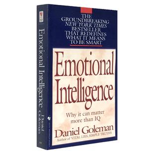 情商 为什么情商比智商更重要 Daniel Goleman 英文原版 Emotional Intelligence 丹尼尔戈尔曼 Goleman 进口英语畅销书籍