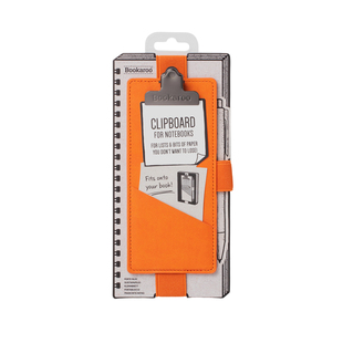 便携写字板夹英国IF文创Bookaroo创意PU便签夹子绑带旅行收纳卡片